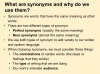 Synonyms - KS3 Teaching Resources (slide 3/17)